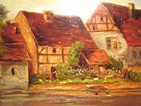 hajnali etetes 9x13 olaj fatabla (feeding at dawn oil on woo.jpg