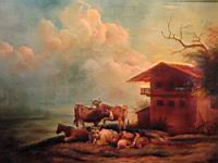 tajkep tehenekkel 30x40 olaj fatabla (landscape with cows oi.jpg