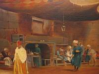 torok utca 18x24 olaj fatabla (turkish street oil on wood).jpg