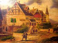 utban hazafele 9x13 olaj fatabla (comming home  oil on wood).jpg