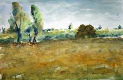 Csongradi nyar - 2009 - 30 cm x 40 cm akvarell, papir.jpg